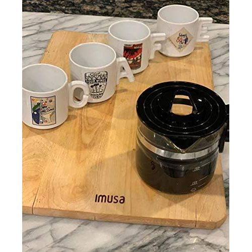  IMUSA USA 4 Cup Epic Electric Espresso/Cappuccino Maker, Black 800 Watts