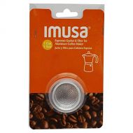 IMUSA USA Aluminium Stovetop Replacement Rubber Ring & Filter 1-Cup, white