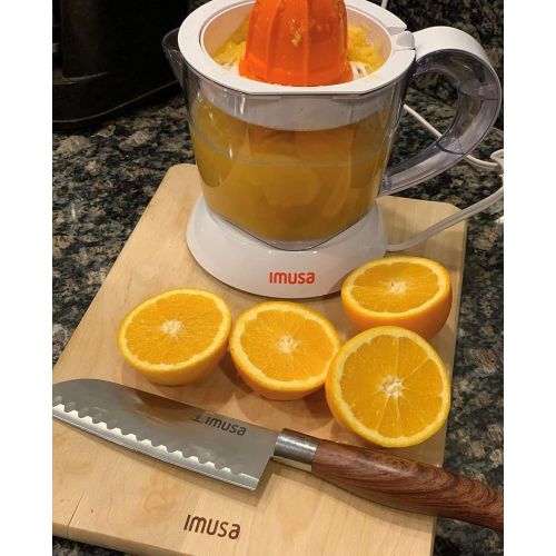  [아마존베스트]IMUSA USA GAU-80340 Electric Citrus Juicer 40-Watts, White