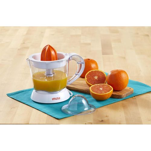  [아마존베스트]IMUSA USA GAU-80340 Electric Citrus Juicer 40-Watts, White