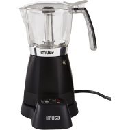 Imusa Black Espresso Maker, 3-6-Cup