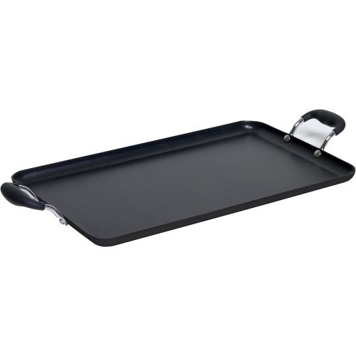  Imusa IMU-1818 Nonstick Double Burner Griddle 26-In, 20 X 12, Black