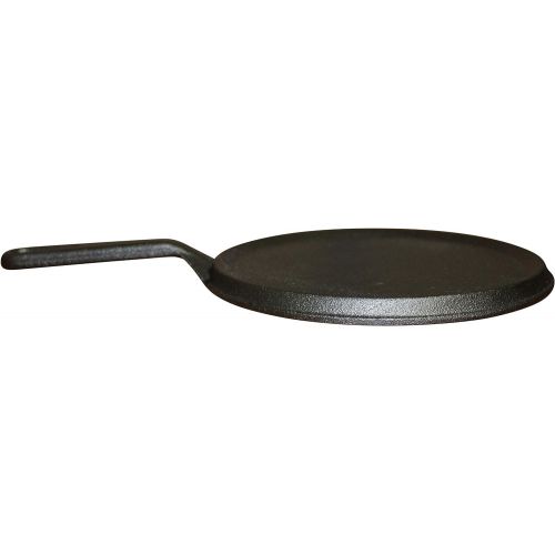  IMUSA USA Preseasoned Cast Iron Comal 9.5-Inch, Black