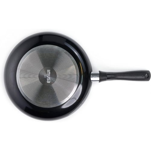  IMUSA USA Nonstick Bistro Saute Pan 8-Inch, Black