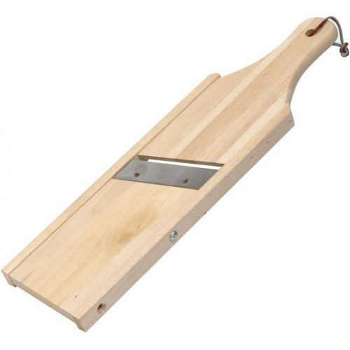  IMUSA USA Wood Plantain Slicer Mariquitera, 13.8 x 4 x 1 inches