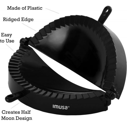  [아마존베스트]IMUSA USA Jumbo Empanada Maker, Black