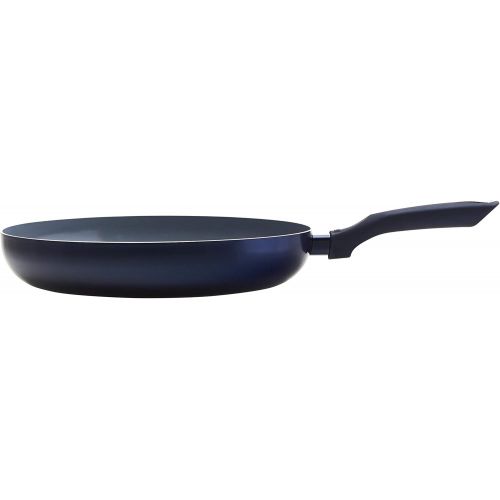  [아마존베스트]IMUSA USA Blue Ceramic Fry Pan with Soft Touch Handle, 12 Inch, 12