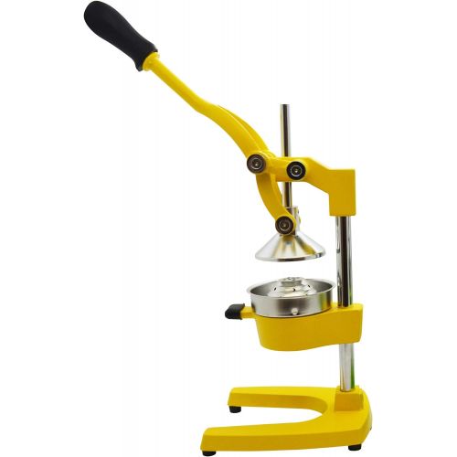  Imusa IMUSA USA J100-00109 Heavy Duty Cast Iron Citrus Juicer, Yellow