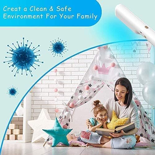  Visit the In My Bathroom Store UVILIZER Extra - UV Light Sanitizer (Ultraviolet LED Disinfection Lamp | All-Purpose Portable UV-C Sterilizer Wand | Rechargeable Handheld UV Cleaner for Home, Bathroom, Car, Trave