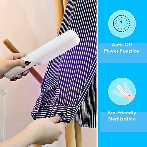  Visit the In My Bathroom Store UVILIZER Extra - UV Light Sanitizer (Ultraviolet LED Disinfection Lamp | All-Purpose Portable UV-C Sterilizer Wand | Rechargeable Handheld UV Cleaner for Home, Bathroom, Car, Trave