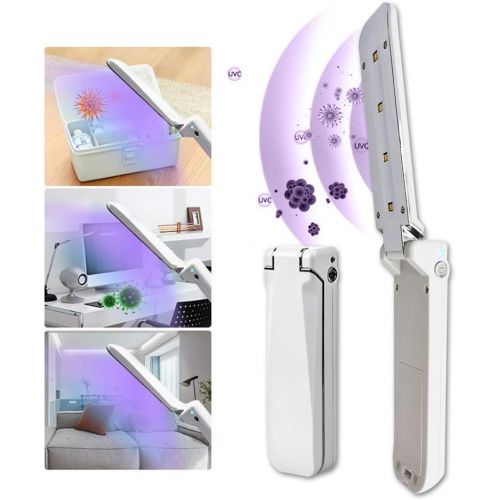  In My Bathroom UVILIZER Razor - UV Light Sanitizer & Ultraviolet LED Sterilizer Wand (Portable UV-C Cleaner for Home, Baby Room, Travel Handheld UV Disinfection Lamp USA)