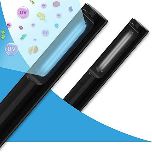  In My Bathroom UVILIZER Wand (2 Pack) - UV Light Sanitizer & Portable Ultraviolet Sterilizer (Handheld UV-C Cleaner for Home, Car, Travel Rechargeable UVC Disinfection Lamp Kills Germs, Bacteria,