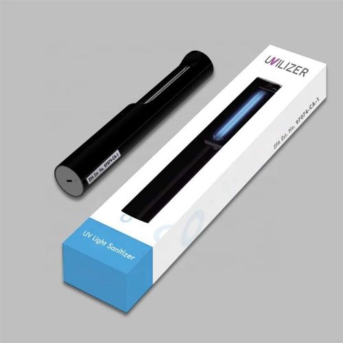  In My Bathroom UVILIZER Wand (2 Pack) - UV Light Sanitizer & Portable Ultraviolet Sterilizer (Handheld UV-C Cleaner for Home, Car, Travel Rechargeable UVC Disinfection Lamp Kills Germs, Bacteria,