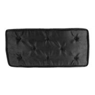 In Tune Piano Supply Black Piano Bench Cushion Pad Tufted (14-1/2 x 33)