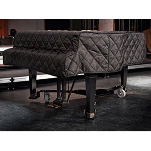  In Tune Piano Supply Steinway Grand Piano Cover - Model L 510-3/4 - Black Quilted