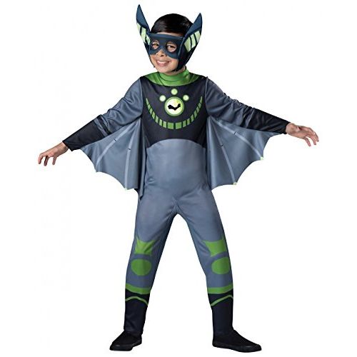  할로윈 용품InCharacter Value Wild Kratts Child Costume Green Bat