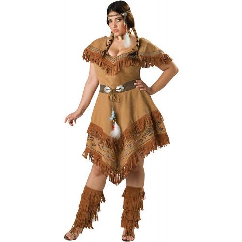  InCharacter Indian Maiden Womens Plus Costume