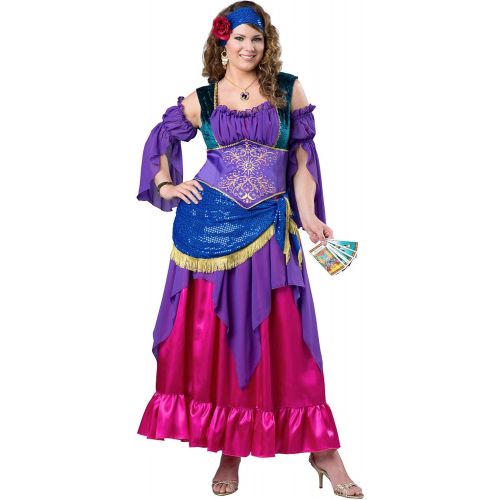  Fun World InCharacter Womens Plus-Size Gypsy Treasure Costume