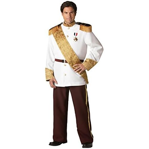  Fun World InCharacter Costumes Mens Prince Charming Military Style Jacket