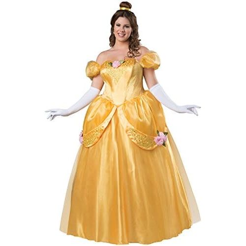  Fun World Womens Plus Size Beautiful Princess Fitting Costume