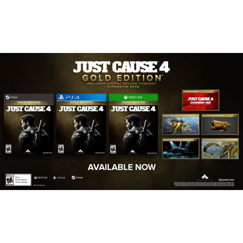  ONLINE Just Cause 4: Gold Edition, Square Enix, Xbox One, [Digital Download]