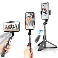 InDigi GTS Gimbal Axis Handheld Gimbal Stabilizer YouTube Video Vlog Tripod for iPhone 11 Pro Xs Max Xr X 8 Plus 7 6 SE Android Cell Phone Smartphone