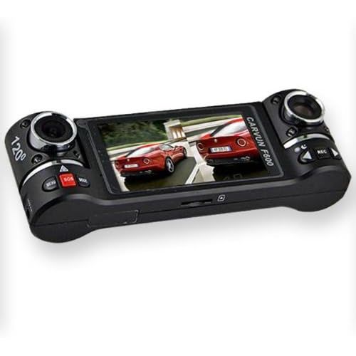  InDigi inDigi HD 2.7 LCD Dual Camera Rotated Lens Vehicle DVR Driving Recorder Car Black Box