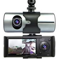 InDigi Indigi Car Blackbox DVR DashCam Double Camera (Front+Rear) Driving Recorder GPS Tracker