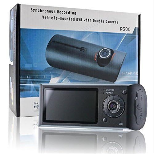  InDigi Indigi NEW Car DVR Dual Camera Lens w GPS Tracker - Driving Track, Speed, Time & Date