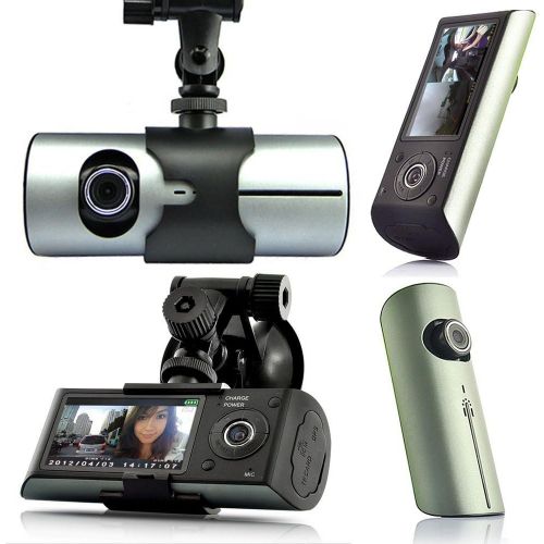  InDigi Indigi NEW Car DVR Dual Camera Lens w GPS Tracker - Driving Track, Speed, Time & Date