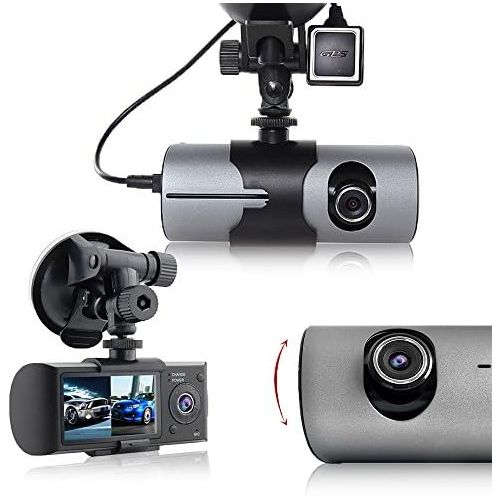  InDigi Indigi XR300 Dashboard Cam DVR Recorder - 2.7 LCD + Dual Lens(Front+Back) + GPS Module + Motion Recording