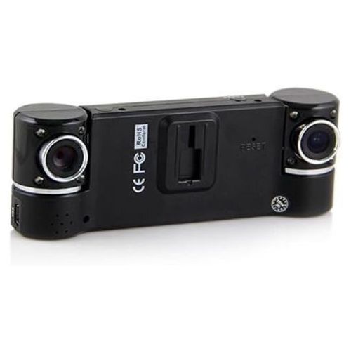  InDigi inDigi 2.7 TFT LCD Dual Camera Rotated Lens Car DVR Vehicle Video Recorder Dash Cam