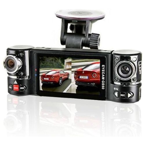  InDigi inDigi 2.7 TFT LCD Dual Camera Rotated Lens Car DVR Vehicle Video Recorder Dash Cam