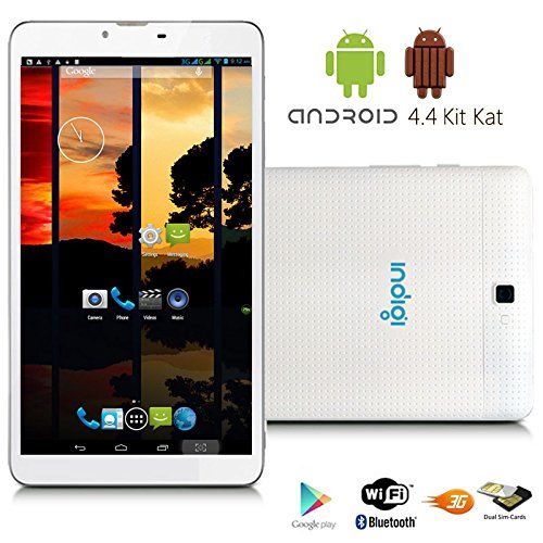  InDigi Indigi 7 Android 4.4 Tablet 3G SmartPhone WiFi Bluetooth Free Keyboard Case