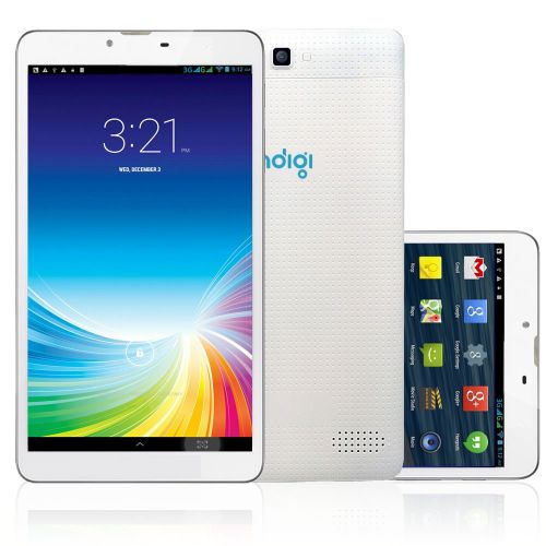  InDigi Indigi 7 Android 4.4 Tablet 3G SmartPhone WiFi Bluetooth Free Keyboard Case