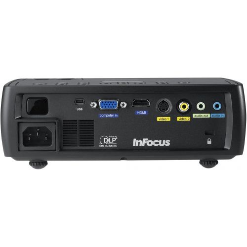  InFocus IN1110a XGA Mobile Projector, 2100 Lumens, HDMI, 2GB Memory, Wireless-ready