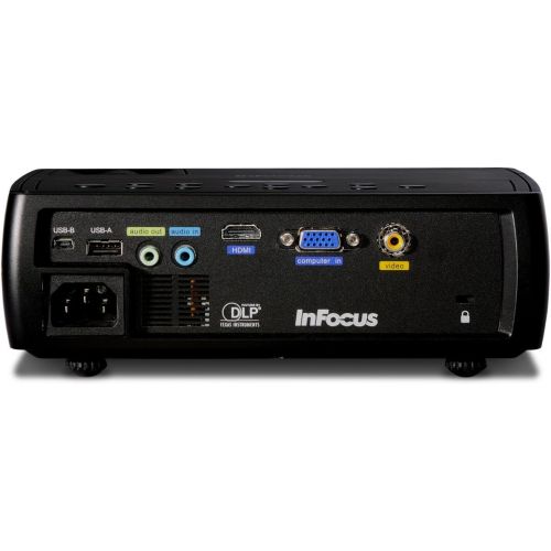  InFocus IN1110a XGA Mobile Projector, 2100 Lumens, HDMI, 2GB Memory, Wireless-ready