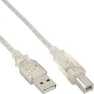 [아마존 핫딜]  [아마존핫딜]InLine 34557T A an B transparent USB 2.0 Kabel (7m)