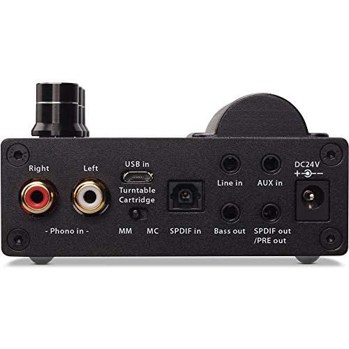  [아마존베스트]InLine 99207I AmpUSB-EQ, Hi-Res Audio HiFi DSD Headphone Tube Amplifier + Equalizer, USB DAC