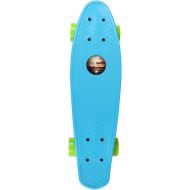 InMotion Nightbreak Series Plastic Cruiser Skateboards, Blue