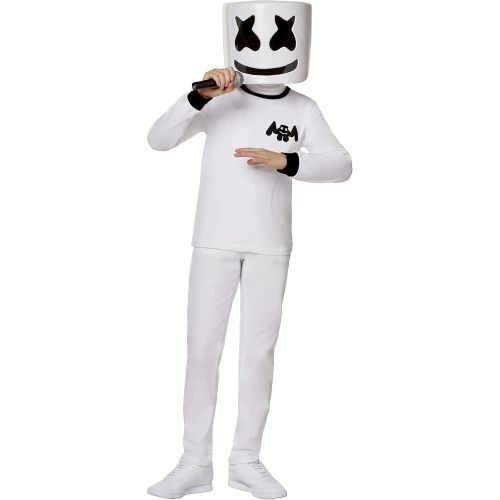  할로윈 용품InSpirit Designs Spirit Halloween Kids Marshmello Costume | OFFICIALLY LICENSED - L