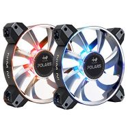 InWin Polaris RGB Aluminum Twin Pack Fan Kit Two RGB LED 120mm High Performance Silent Cooling