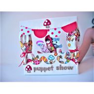 InaSudjana MADE TO ORDER - Mini finger puppet theatre, pretend play, Perth