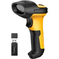 [아마존베스트]Barcode Scanner, Inateck Wireless Scanner, 2.4 GHz Adapter, 2600mAh Battery, 60M Range, Automatic Scanning, P6