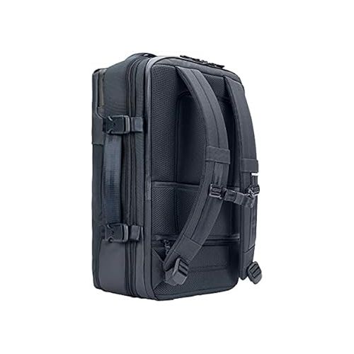 인케이스 Incase A.R.C. Travel BackPack, 25L - Heavy Duty Backpack with Laptop Compartment for 16 inch Computer - Sustainable, Water-Repellent, Shoe Storage, RFID & Travel Pass Pocket, Navy (19in x 13in x 8in)