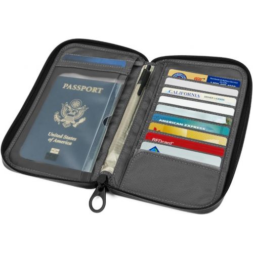 인케이스 [아마존베스트]Incase Travel Passport Zip Wallet (Heather Gray)