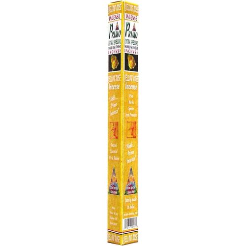  인센스스틱 Yellow Rose Incense - Primo Line - 25 gram triangle tubes - Sets of 4 tubes