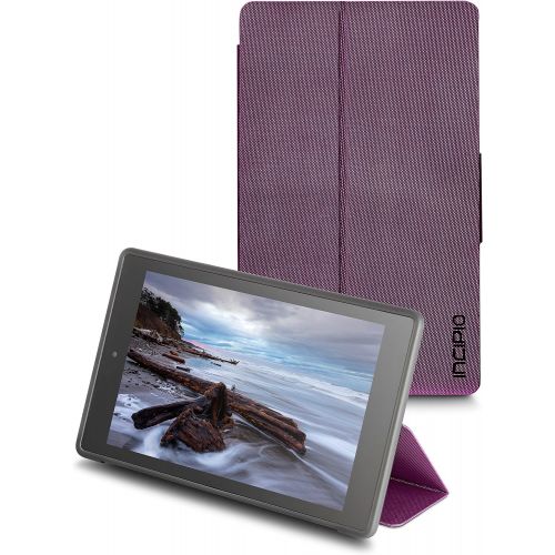  Incipio Clarion Folio Fire HD 8 Case (Previous Generation - 2015 release), Plum Purple