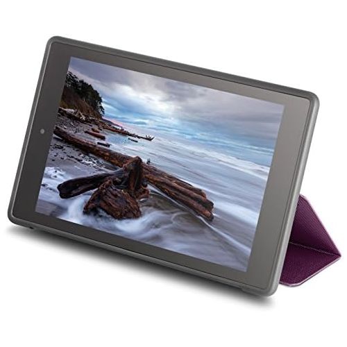  Incipio Clarion Folio Fire HD 8 Case (Previous Generation - 2015 release), Plum Purple