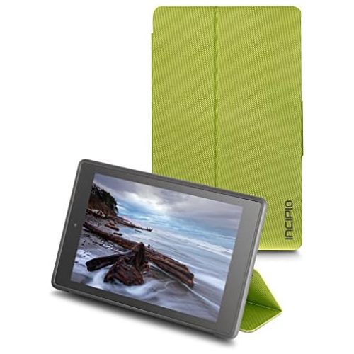  Incipio Clarion Folio Fire HD 8 Case (Previous Generation - 2015 release), Citron Green